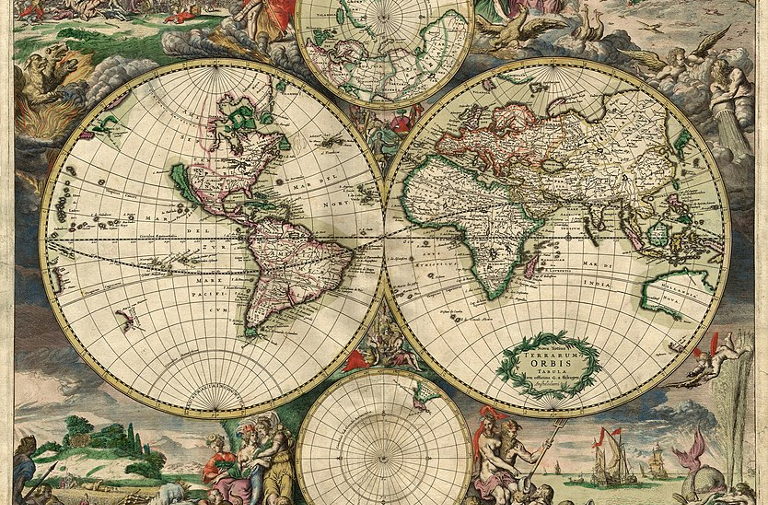 world map